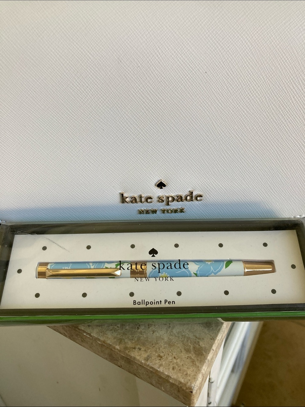 Kate Spade Sunshine Floral Ballpoint Pen -
